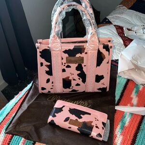 Wrangler purse and wallet